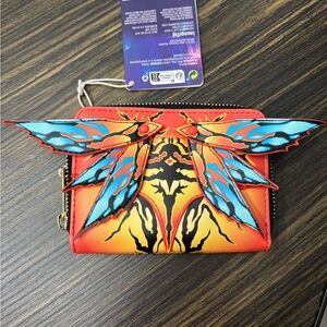 Loungefly Disney Avatar 2 Toruk Banshee Moveable Wings Zip Around Wallet. NWT